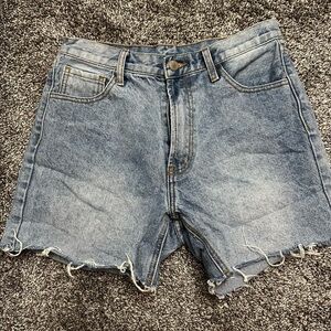 High Waisted Jean Shorts
